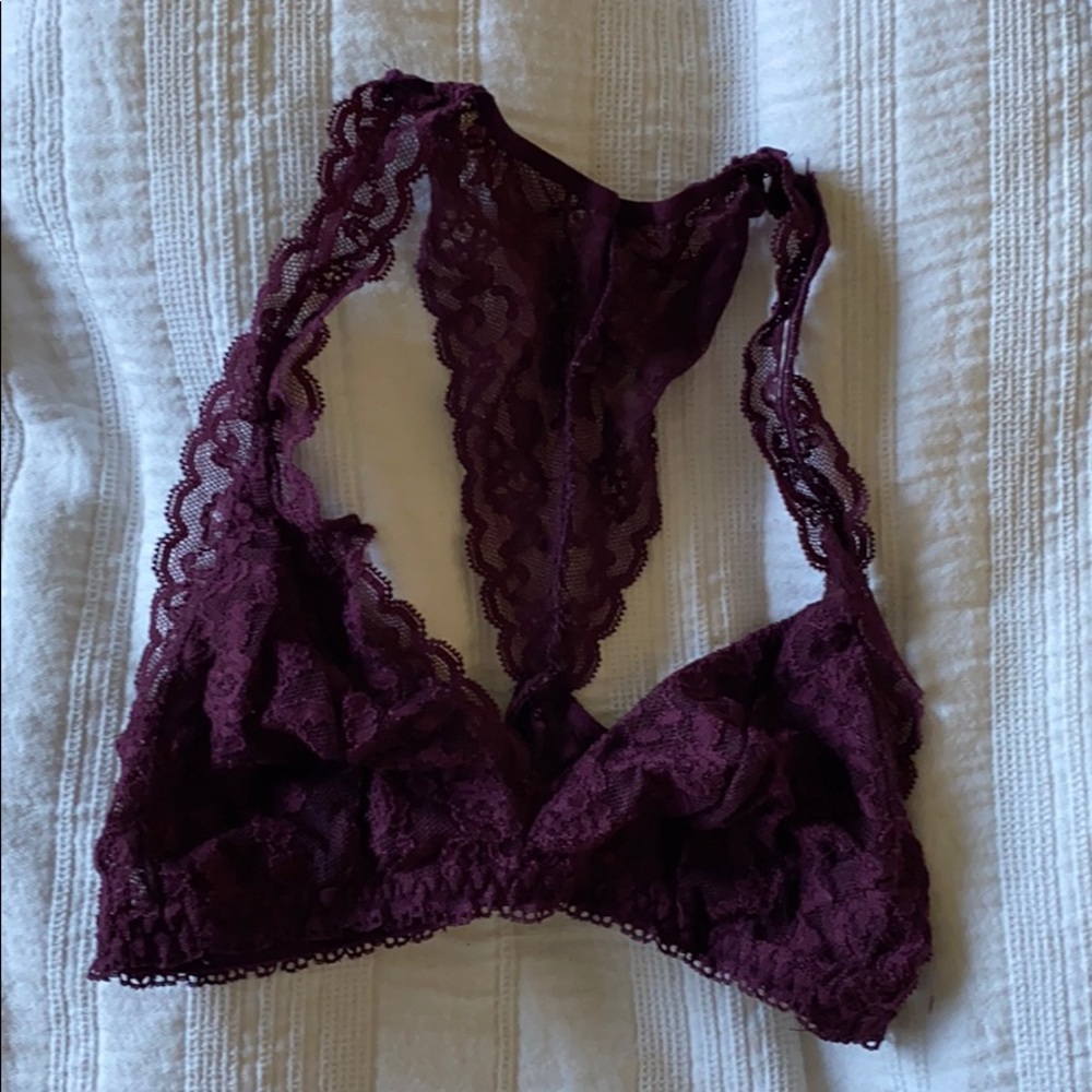 Purple lace Victoria Secret bralette